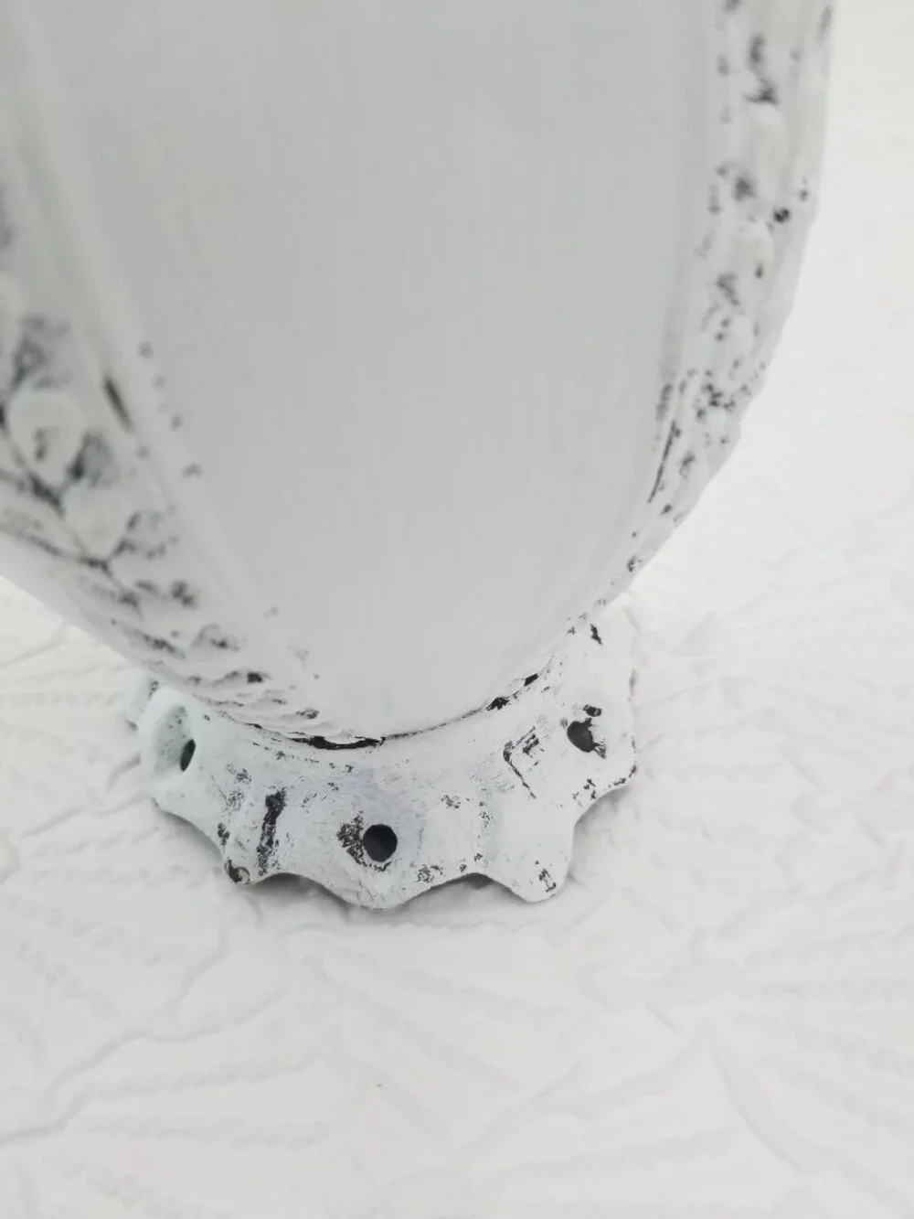 Metal Vase Lightweight 12.5 Height
